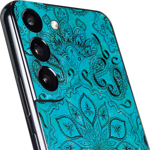 Blue Zen Ginseng Galaxy S22 Skin
